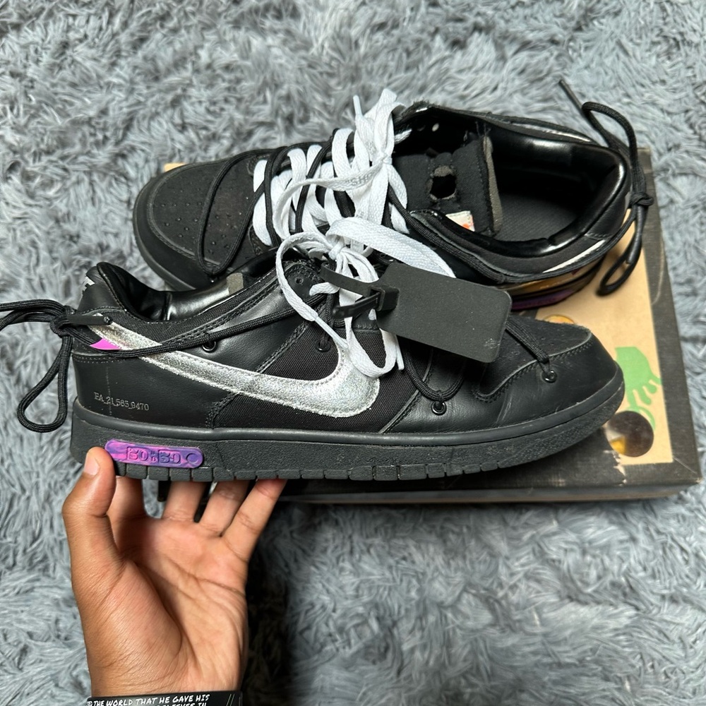 Offwhite dunk lot 50